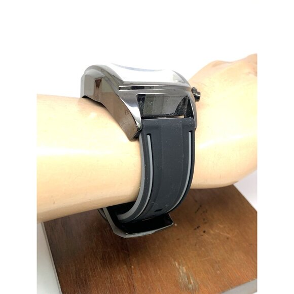 Invicta Men's Watch 10288 Lupah Quartz Ceramic Case Black Rubber Strap 47mm - Picture 13 of 15